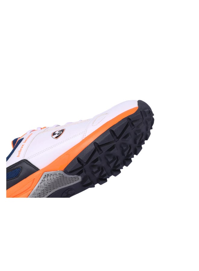 SG CLUB 6.0 Cricket Shoe (Classic White/Royal Blue/Lime) - UK-5 - Image 5